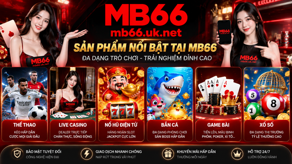 Các sản phẩm nổi bật tại MB66